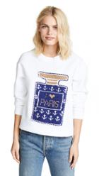 Michaela Buerger Perfume Bottle Sweater With Anchors