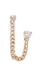 Zoe Chicco 14k Gold Linked Diamond Stud Earrings