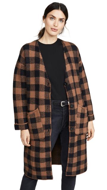 Astr The Label Checkmate Cardigan