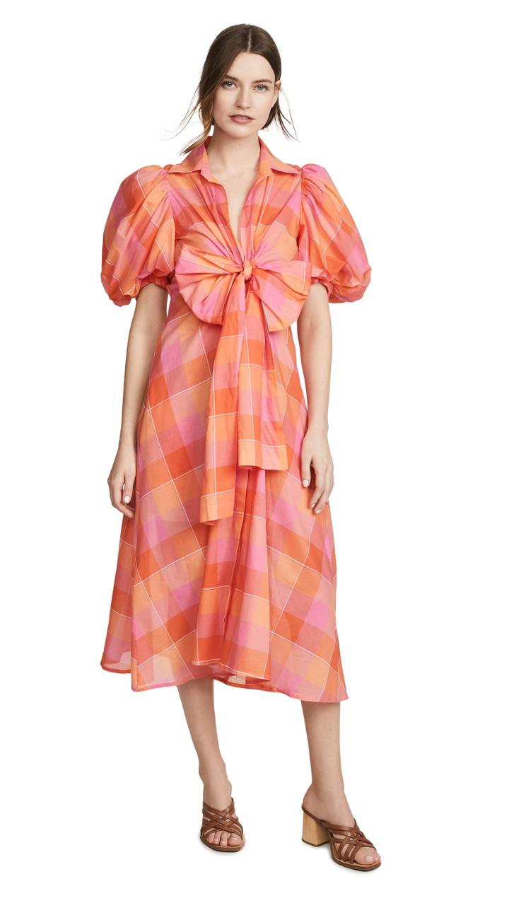 Silvia Tcherassi Perth Checkered Dress