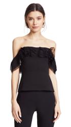 Cushnie Et Ochs Structured Fit Flare Dress