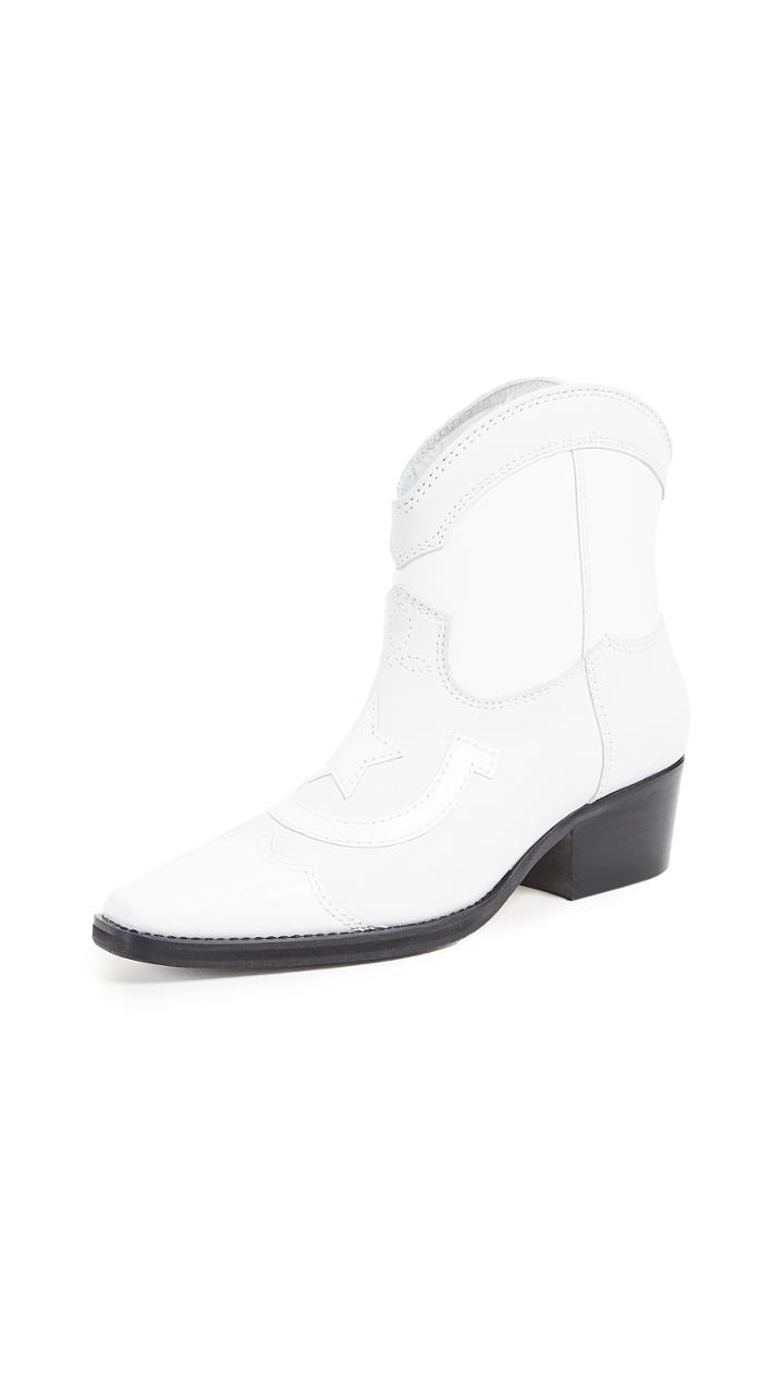 Ganni Low Texas Boots