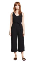 Three Dots Sleeveless Ponte Jumpsuit