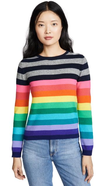 Jumper 1234 Multi Stripe Crew Sweater