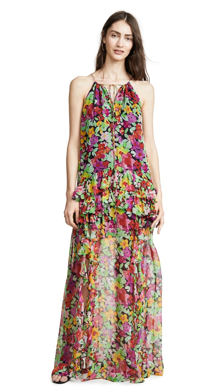 Caroline Constas Isla Maxi Dress