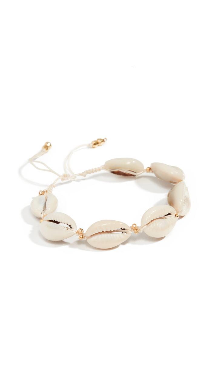Chan Luu Adjustable Cowry Shell Bracelet