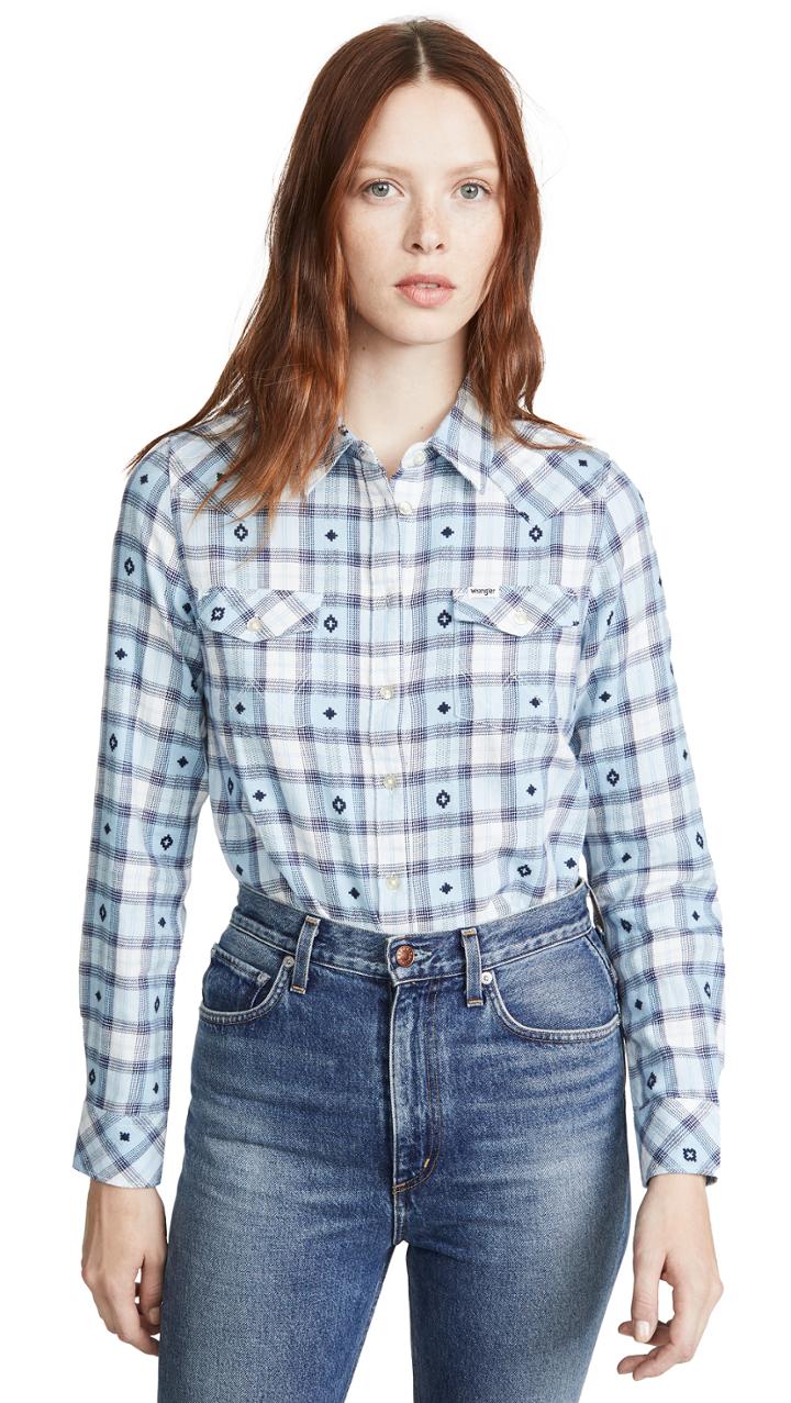 Wrangler Western Check Shirt