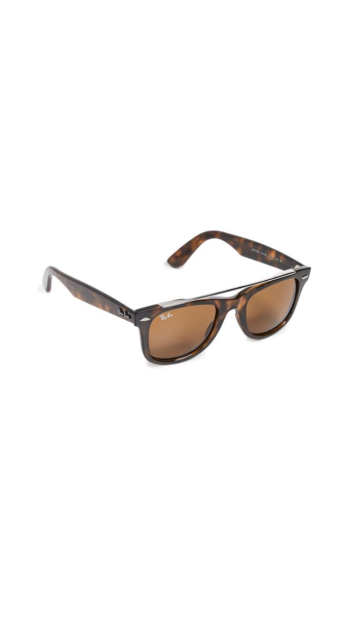 Ray Ban Rb4540 Double Bridge Wayfarer Sunglasses