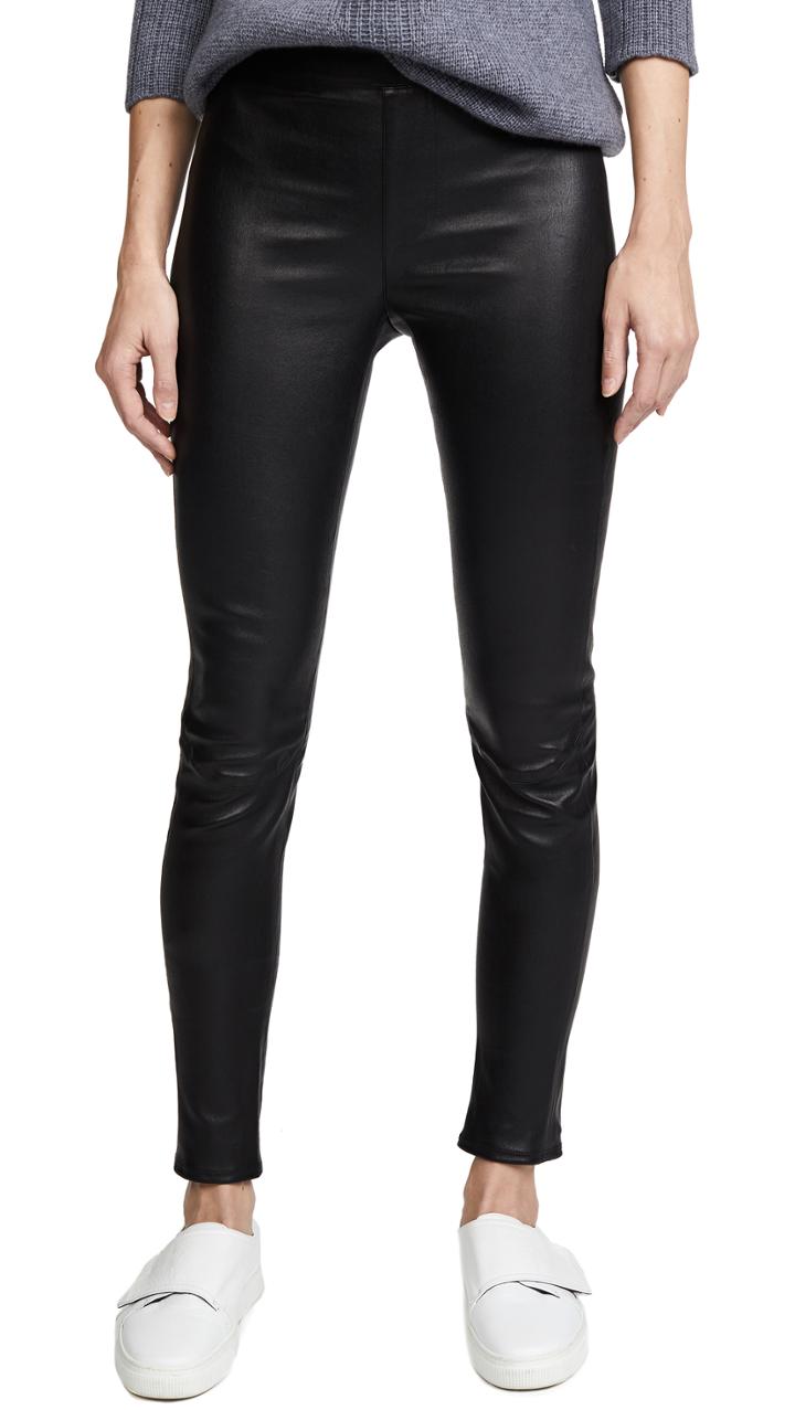 Susana Monaco Leather Leggings