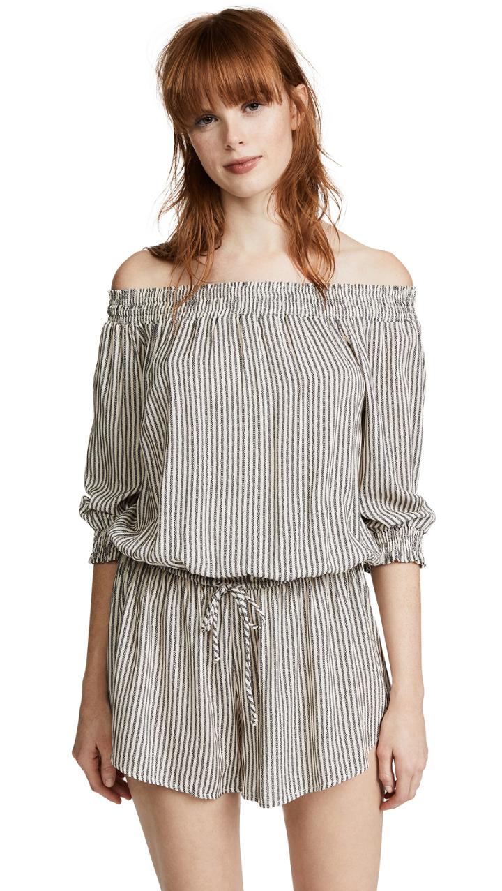 Eberjey Sea Stripe Jami Romper