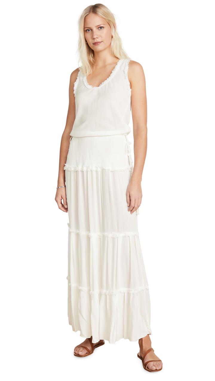 Poupette St Barth Jena Paneled Dress