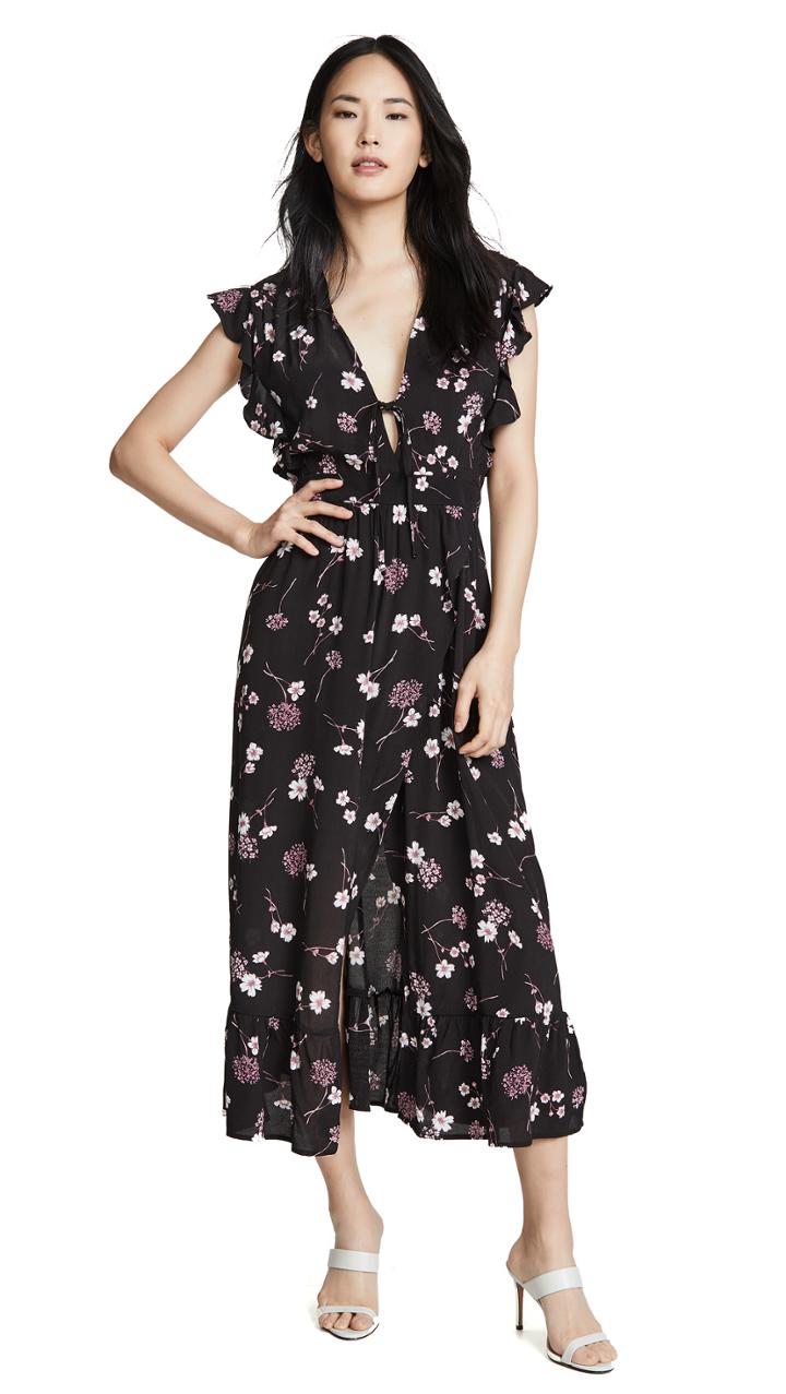Minkpink Night Garden Maxi Dress