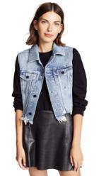 Denim X Alexander Wang Cropped Vest