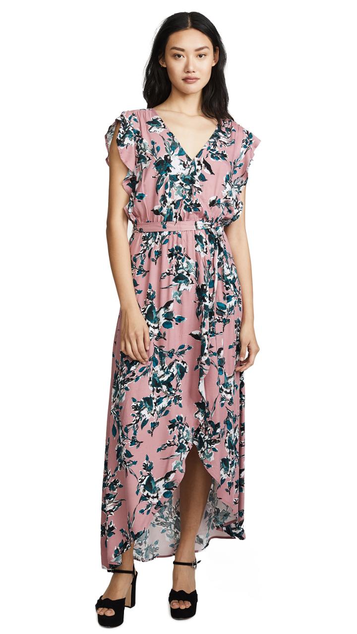 Splendid Painted Floral Dress
