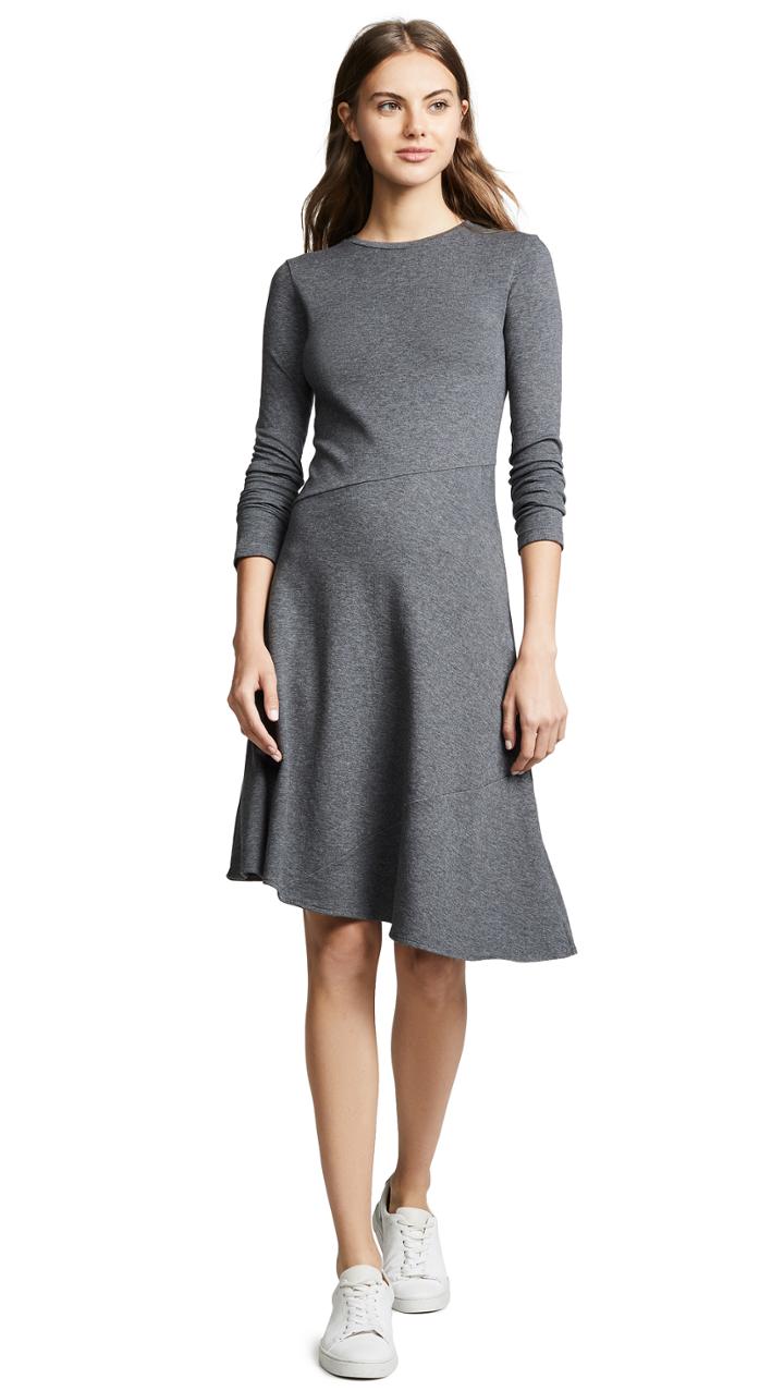 Vince Asymmetric Midi Dress