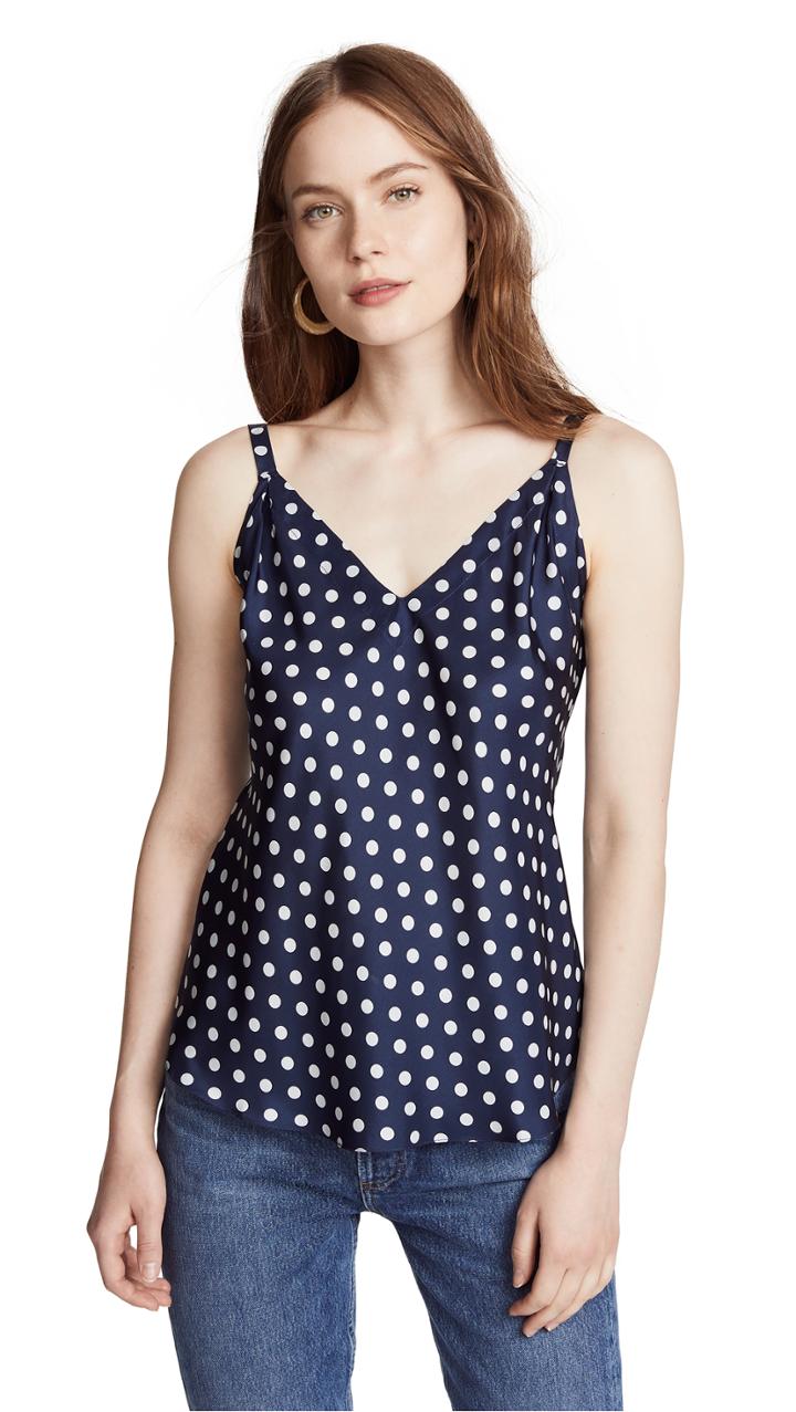 Lee Mathews Mavis V Neck Cami