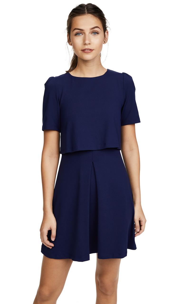 Susana Monaco Jana Pleat Dress
