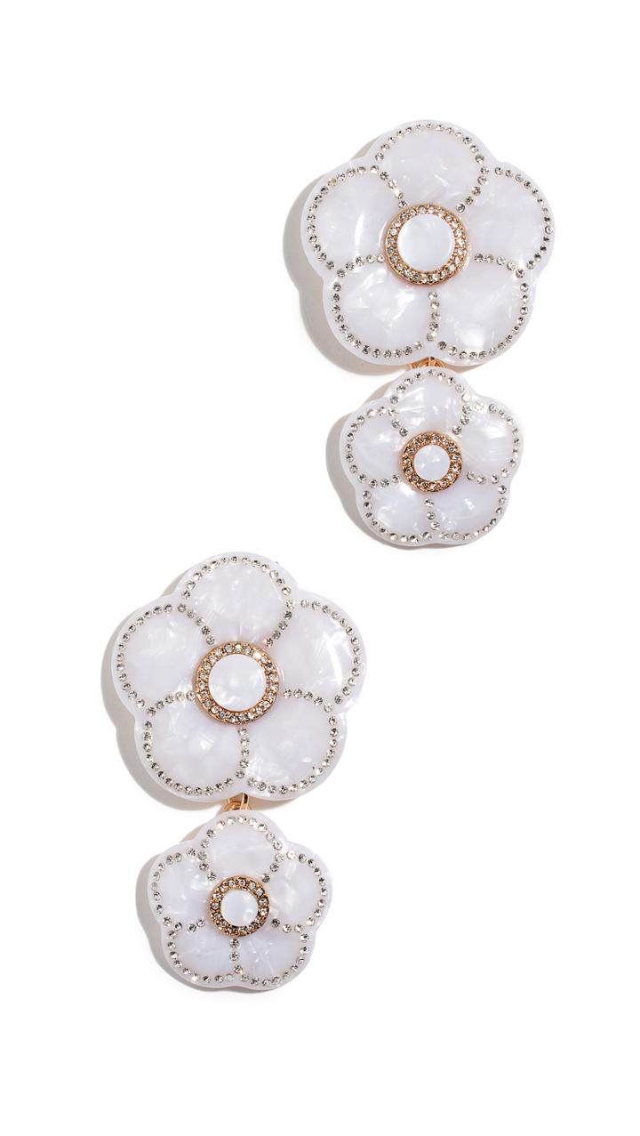 Baublebar Marilene Resin Flower Earrings