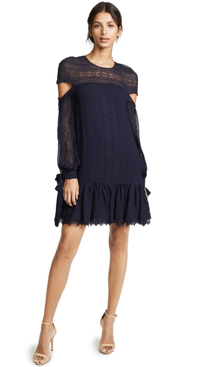 Jonathan Simkhai Cutout Sleeve Dress