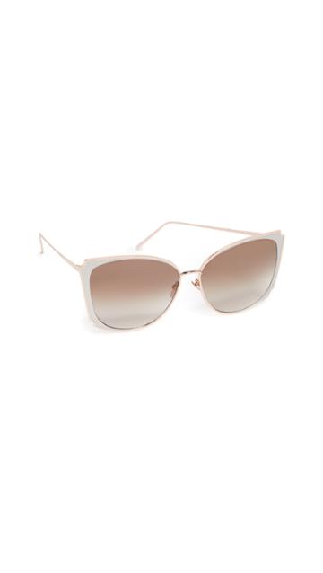 Linda Farrow Luxe Butterfly Sunglasses