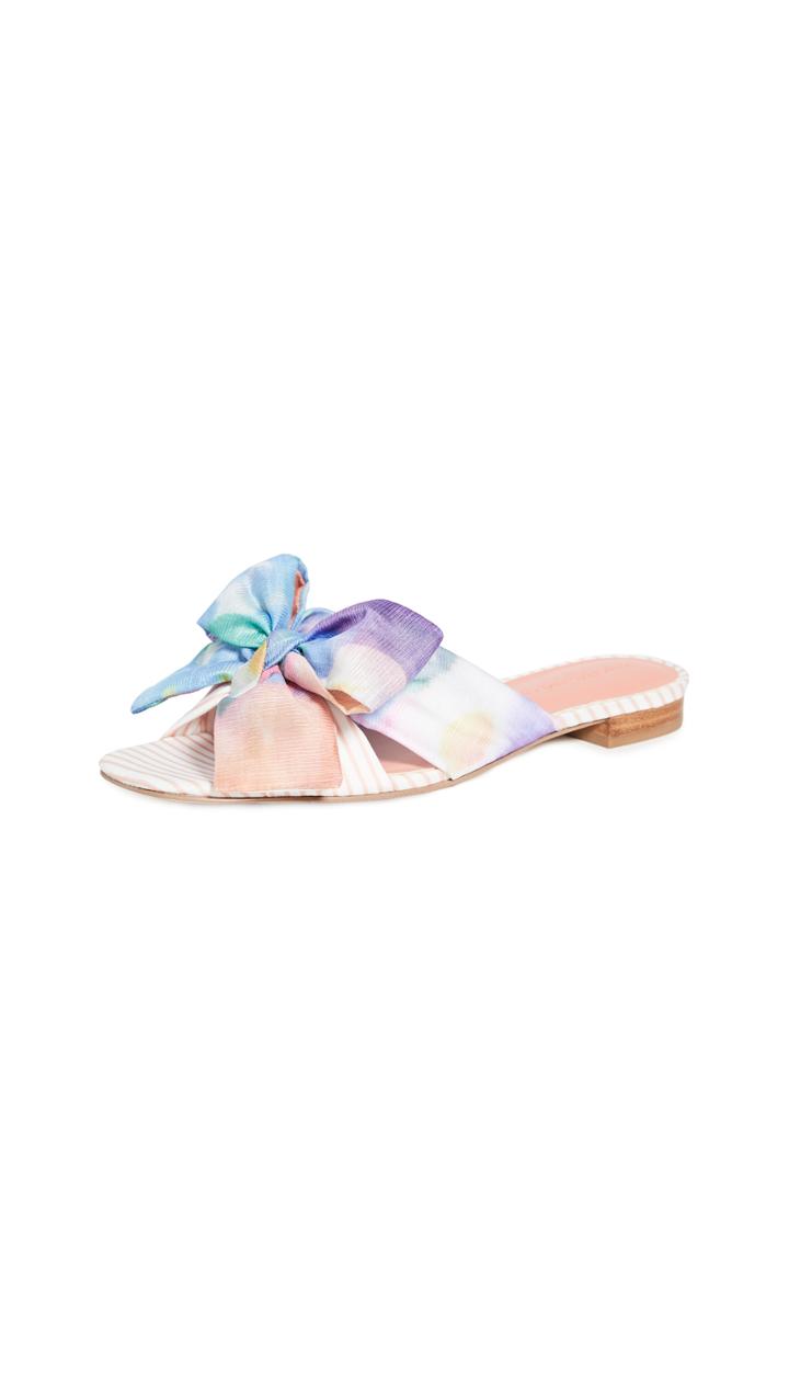 Cupcakes And Cashmere Ynez Bow Slides