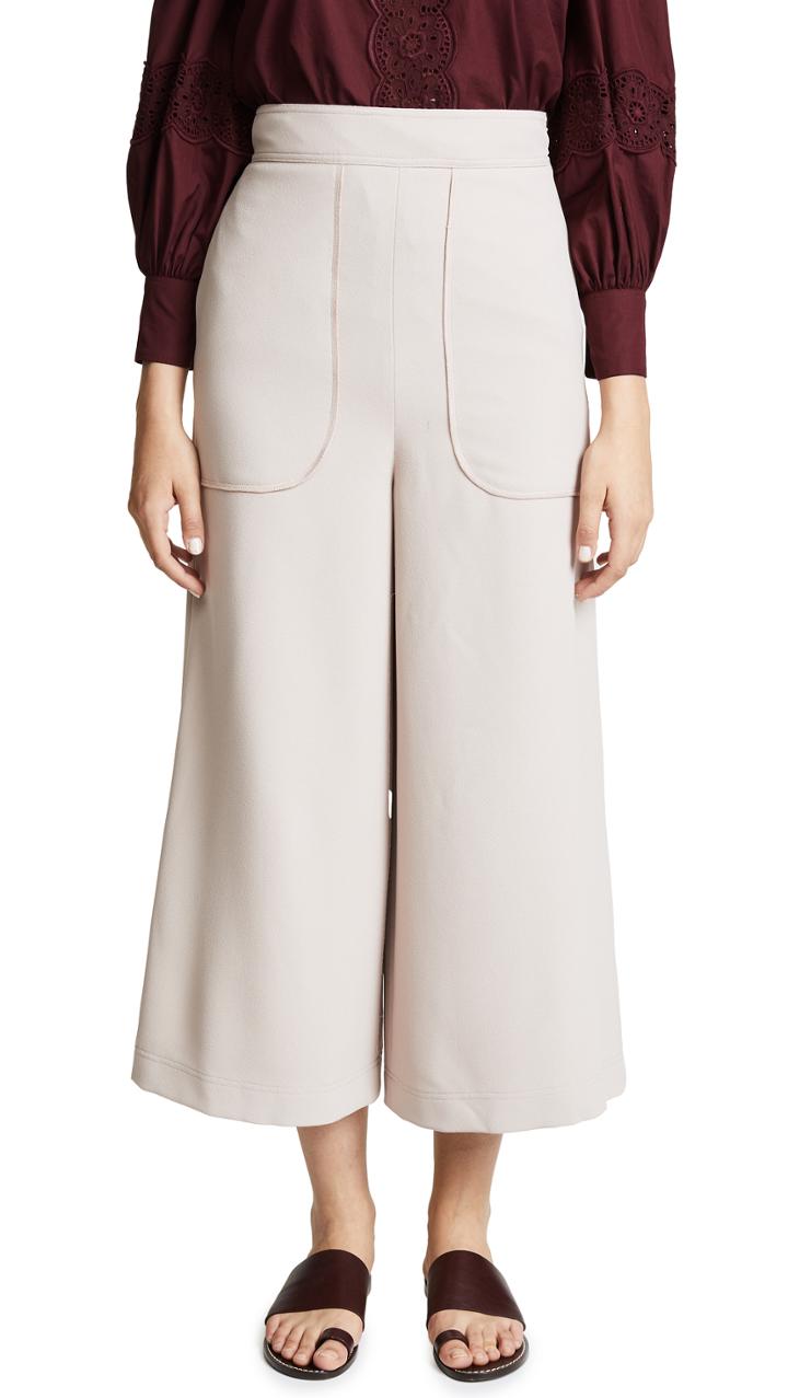 See By Chloe Cropped Trousers