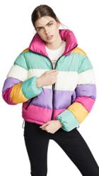 Glamorous Rainbow Puffer Jacket