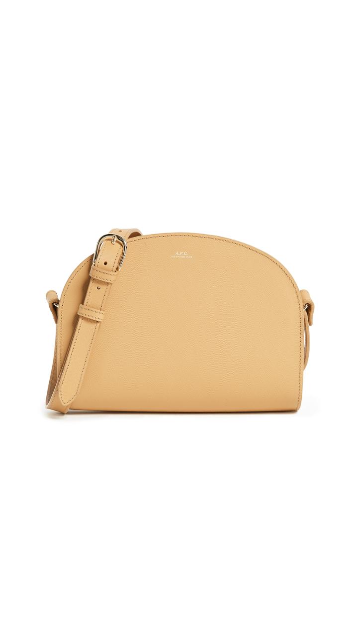 A P C Half Moon Cross Body Bag