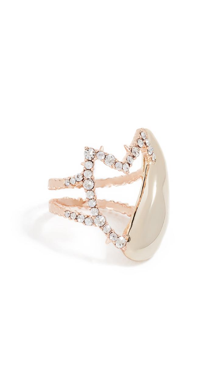 Alexis Bittar Abstract Tulip Cocktail Ring