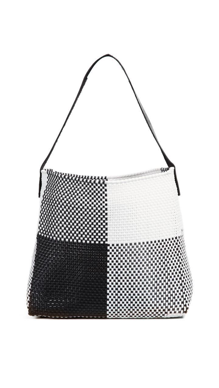 Truss Medium Handwoven Shoulder Bag
