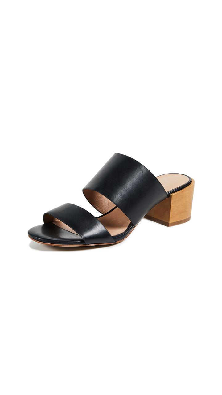 Madewell Olivia Two Strap Mule Sandals