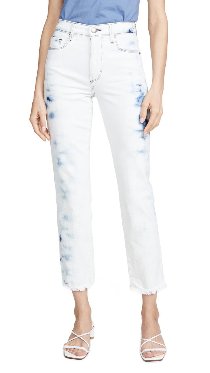 Frame Le Sylvie Crop Raw Edge Jeans