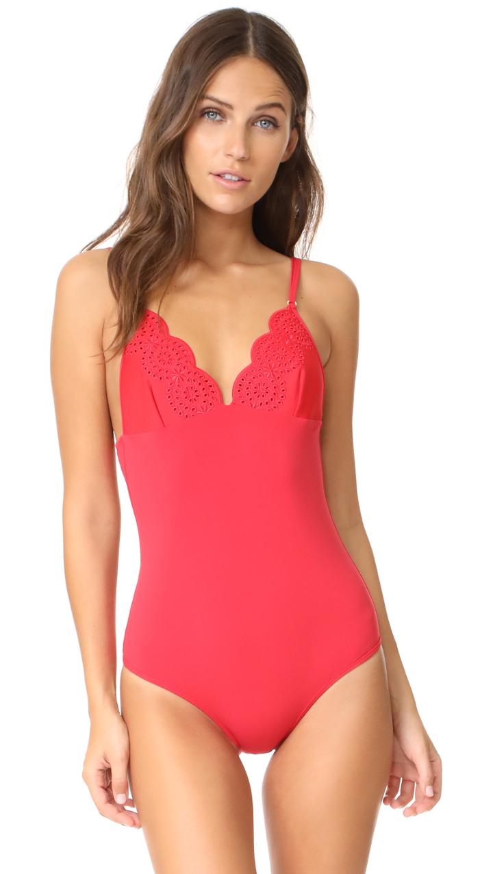 Stella Mccartney Broderie Anglaise One Piece