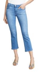 J Brand Selena Mid Rise Boot Cut Crop Jeans