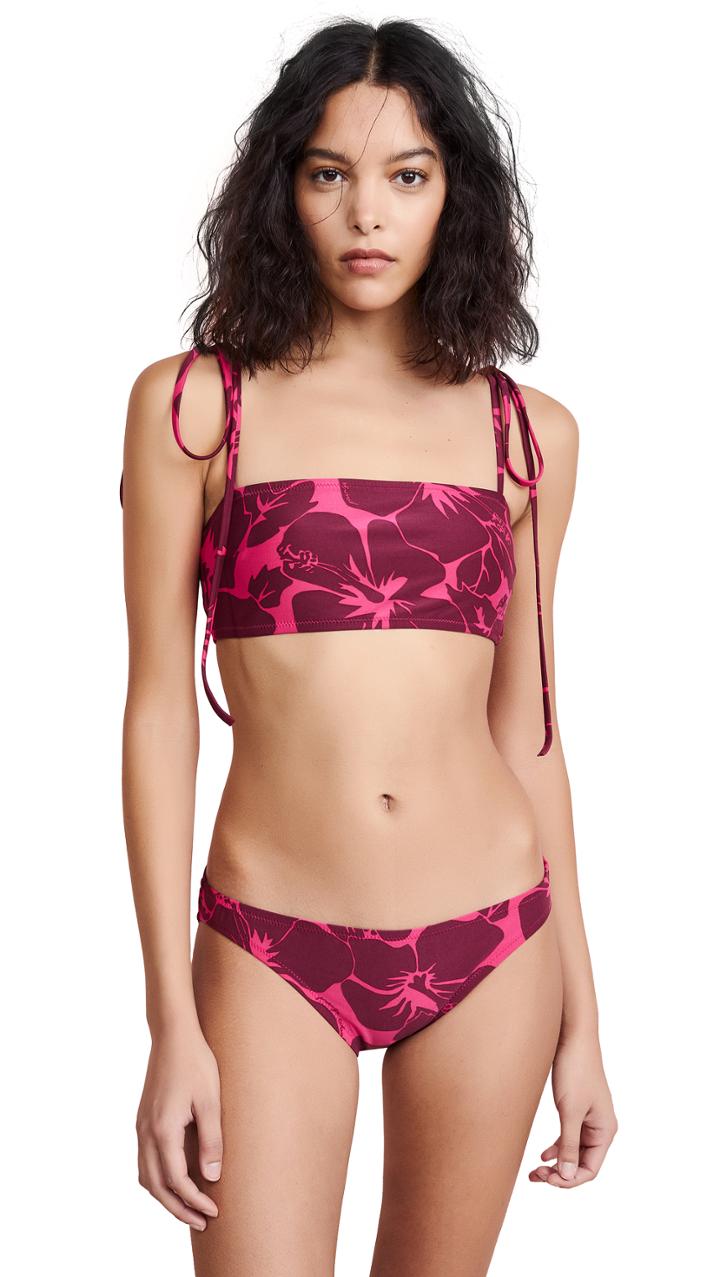 Proenza Schouler Bandeau Bikini Set