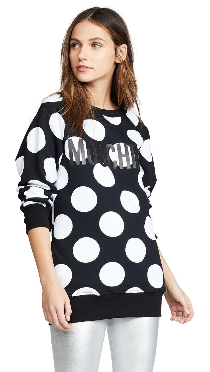 Moschino Polka Dot Sweatshirt