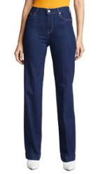 7 For All Mankind Alexa Trouser Jeans With Creasing