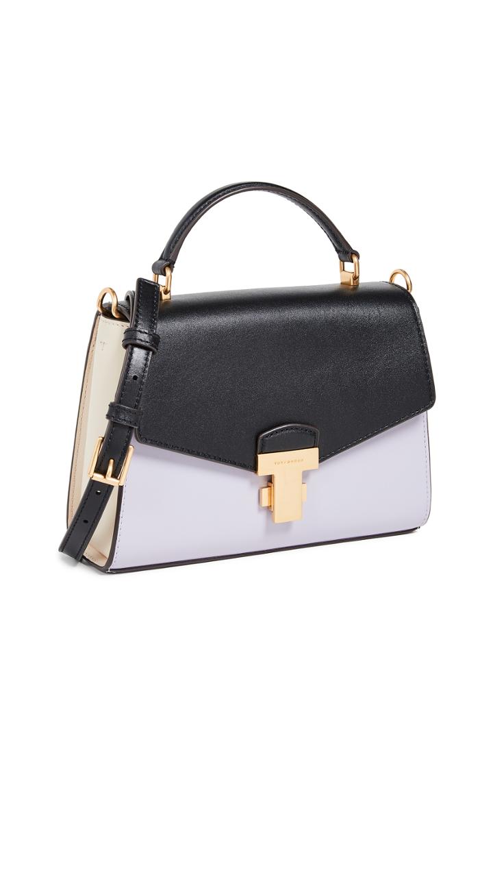 Tory Burch Juliette Colorblock Small Top Handle Satchel