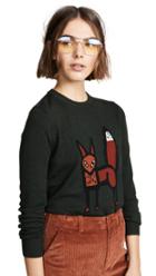 Markus Lupfer Mia Standing Fox Sweater