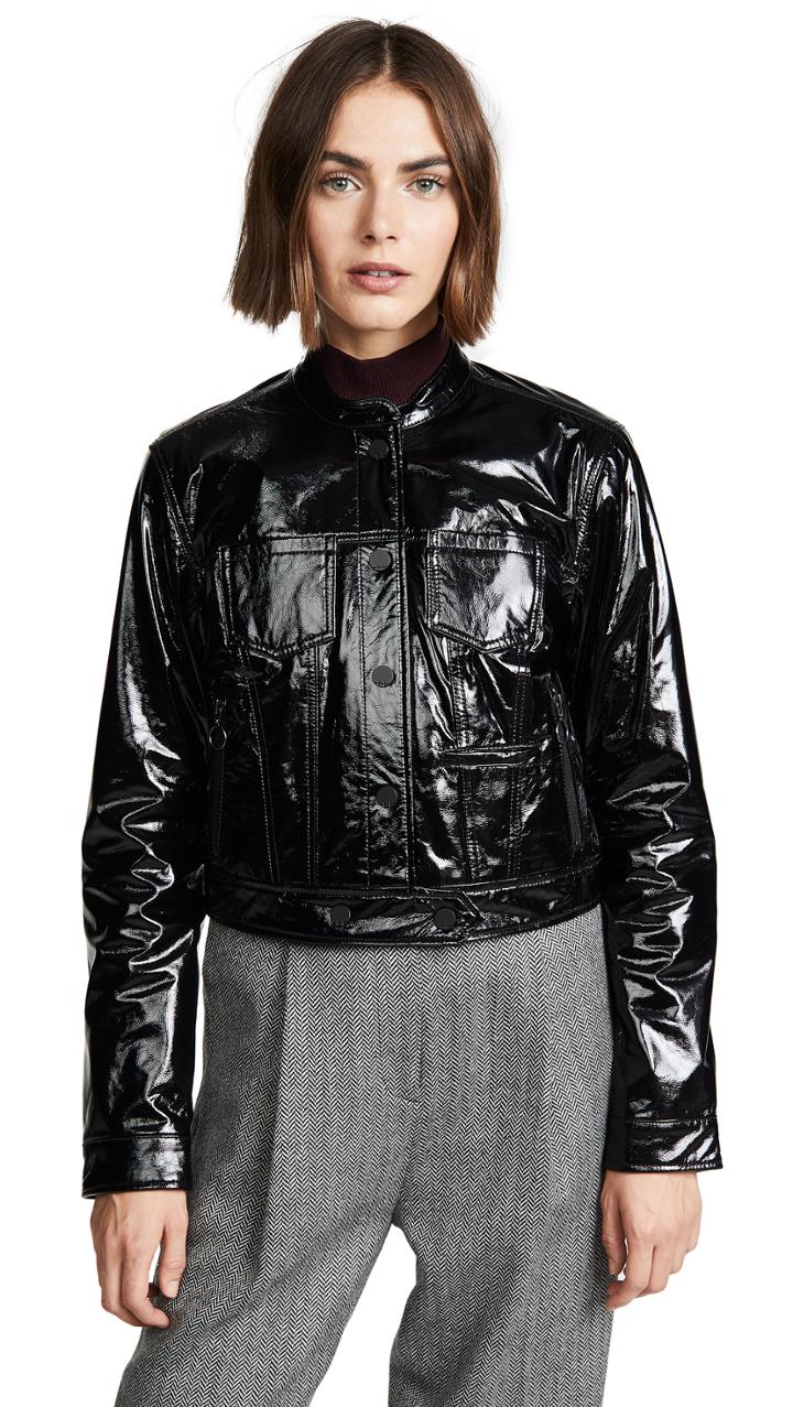 Habitual Remy Patent Moto Jacket