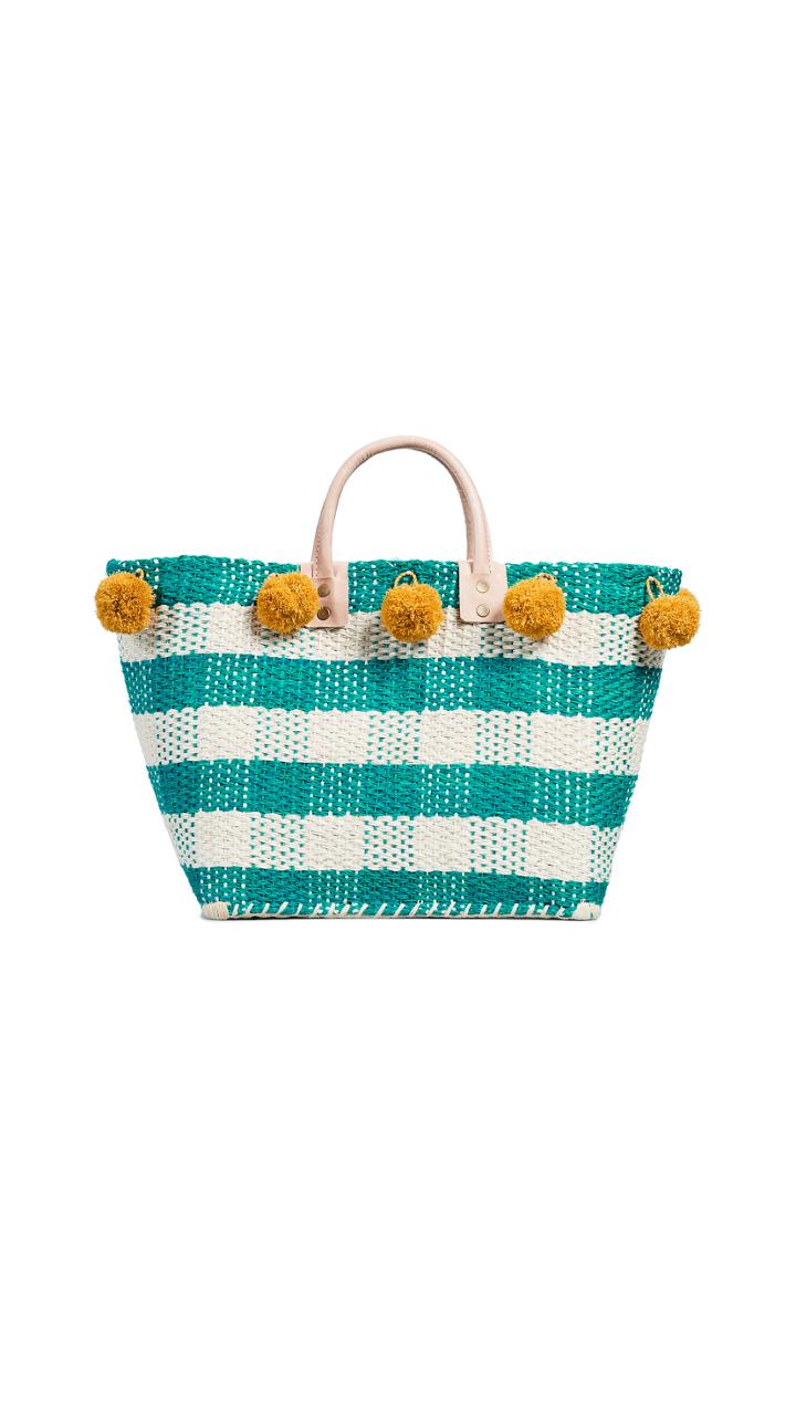 Mar Y Sol Pompei Pom Pom Tote