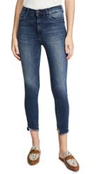Dl1961 X Marianna Hewitt Farrow Crop High Rise Skinny Jeans