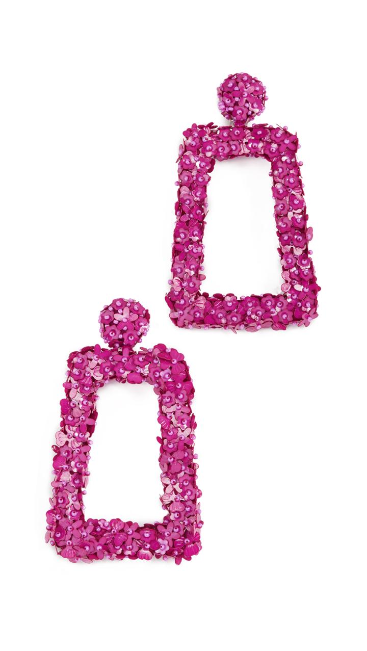 Sachin Babi Fleur Dusk Clip On Earrings