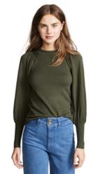 Apiece Apart Dewi Puff Sleeve Sweater