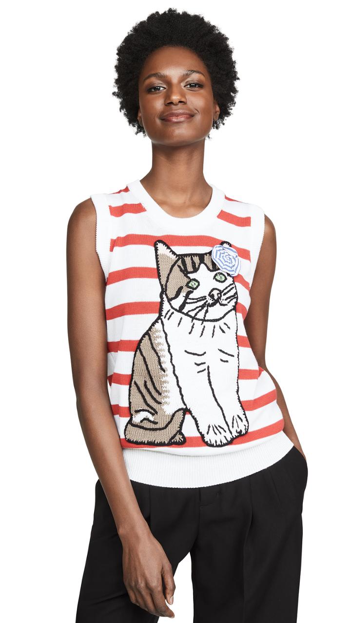 Michaela Buerger Sleeveless Sweater