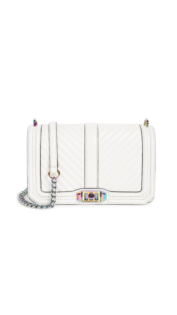 Rebecca Minkoff Cheveron Quilted Love Cross Body Bag