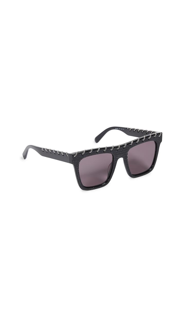Stella Mccartney Fallabella Flat Top Sunglasses