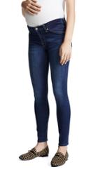 7 For All Mankind Ankle Skinny Maternity Jeans