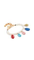 Venessa Arizaga Rainbow Shell Bracelet