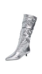Zimmermann Metallic Kitten Heel Boots